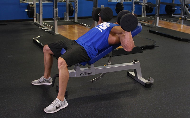 Incline Dumbbell Press